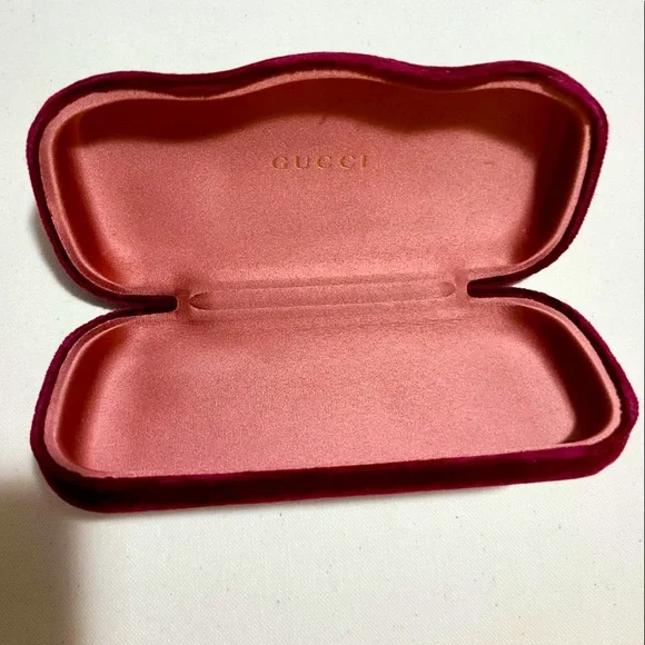 Gucci | Accessories | Gucci Glasses Case Wine Color | Poshmark